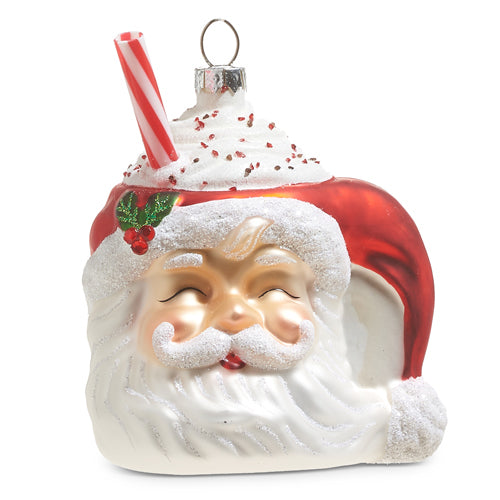 Raz Santa Mug Ornament