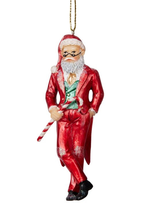 Gentleman Santa Ornament