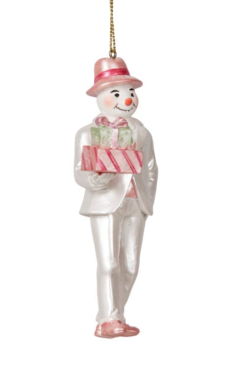 Gentleman Snowman Ornament