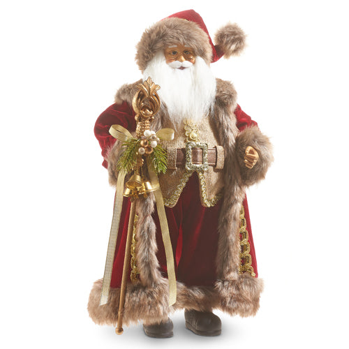 Raz Santa with Golden Staff