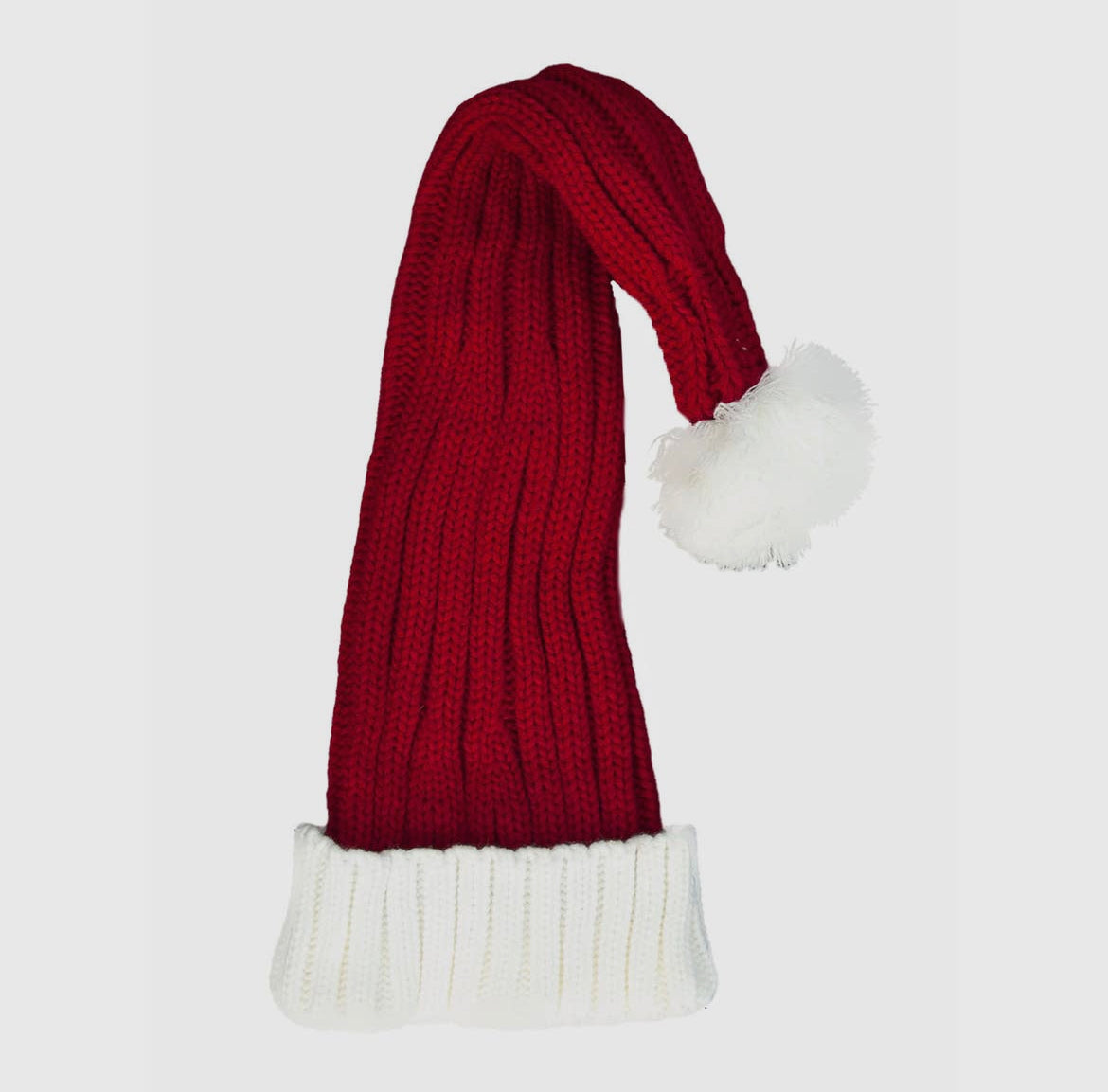 Chunky Knit Santa Hat