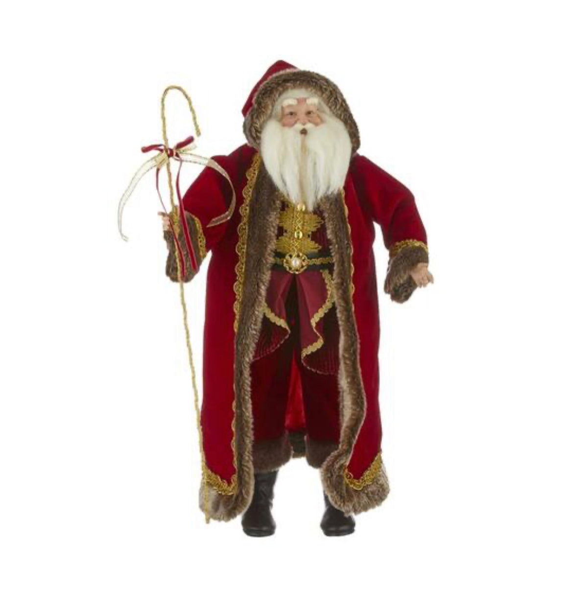 Raz Santa Red & Gold