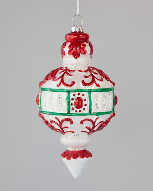 Glass Finial Ornament