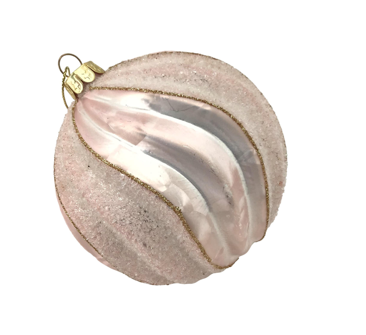 Pink Swirl Bauble