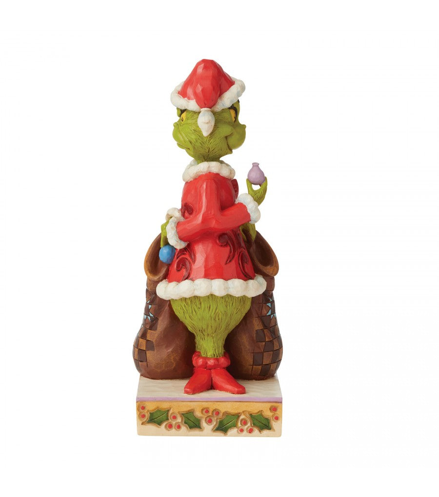 Jim Shore Grinch Two Sided Naughty/Nice