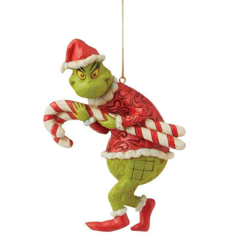 Jim Shore Grinch Stealing Candy Canes