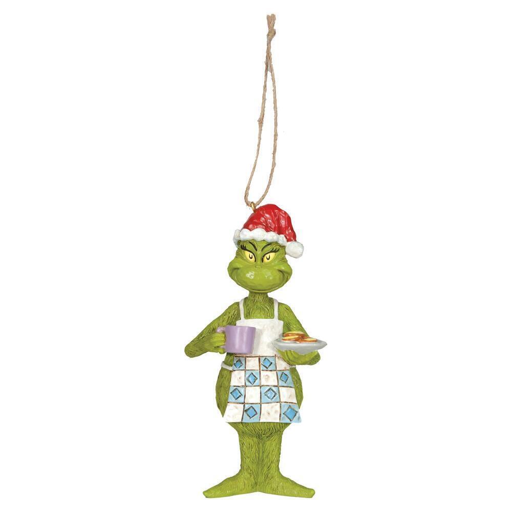 Jim Shore Grinch in Apron Ornament