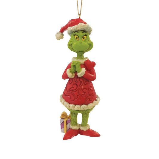 Jim Shore Grinch with Heart Ornament