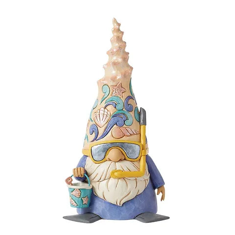 Jim Shore Heartwood Creek Snorkelling Gnome