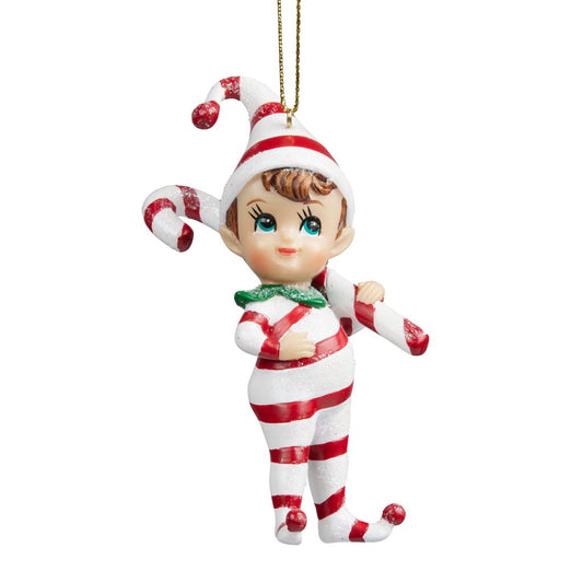 Candy Elf Ornament