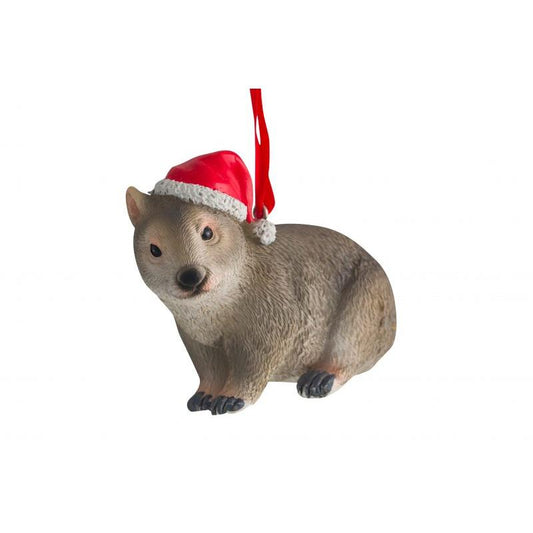 Christmas Wombat Ornamnet