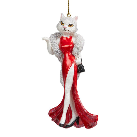 Mrs Cat Ornament