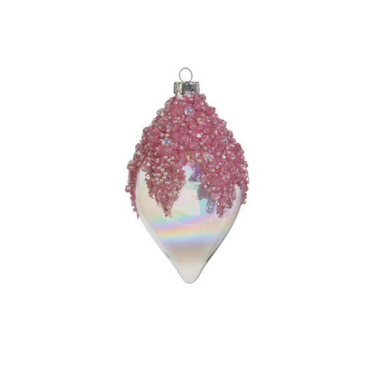 Raz Pink Beaded Drop