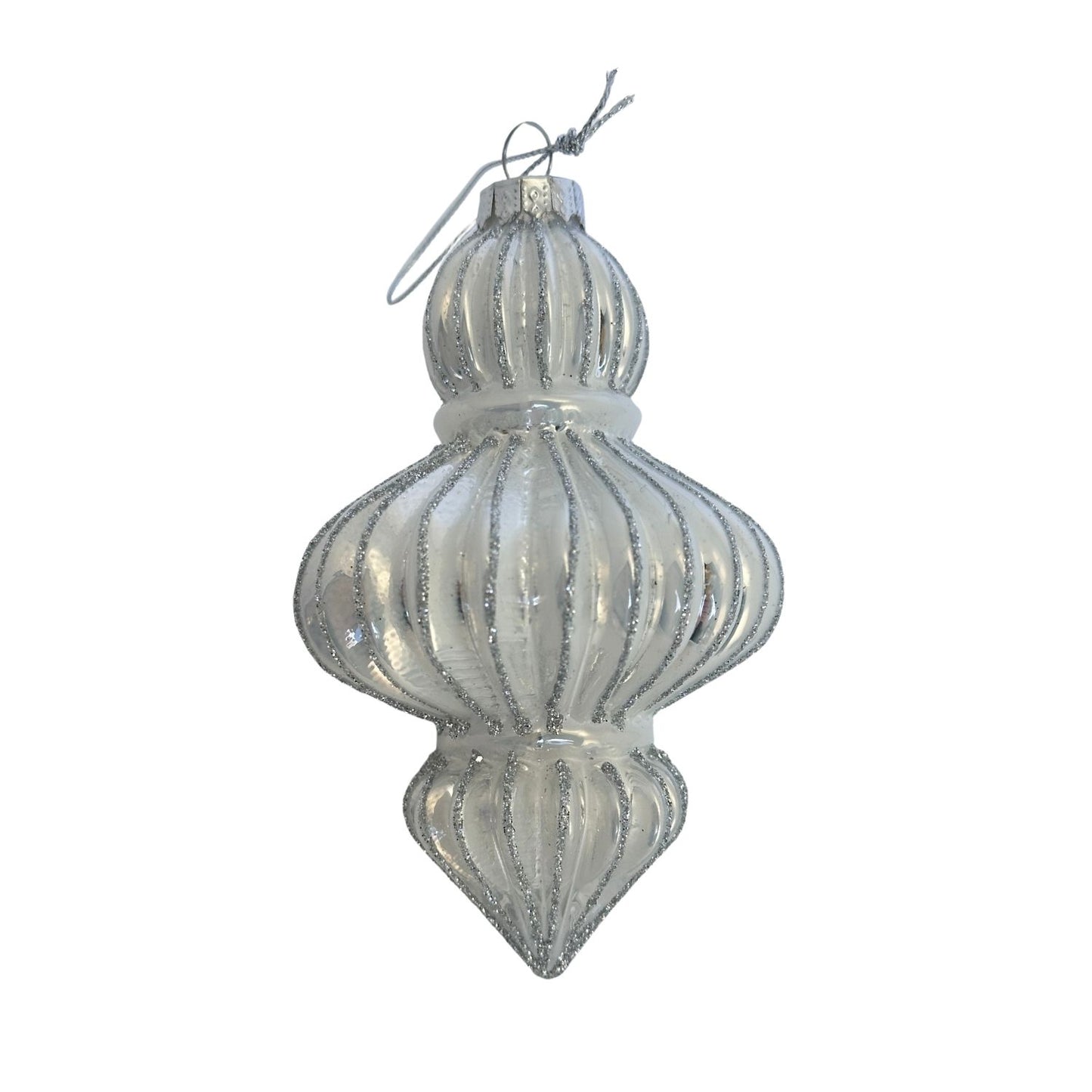 Clear Finial Ornament