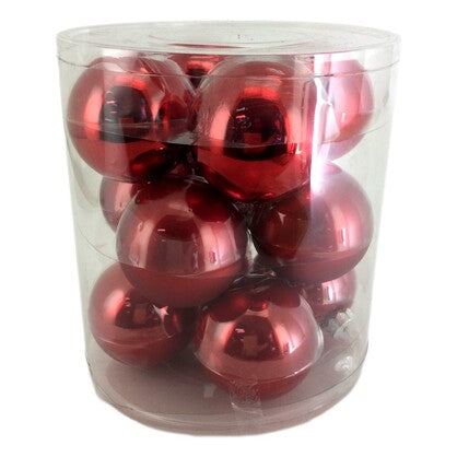 Red Glass Ball Tub