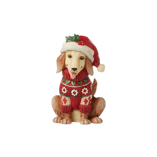 Jim Shore Christmas Dog