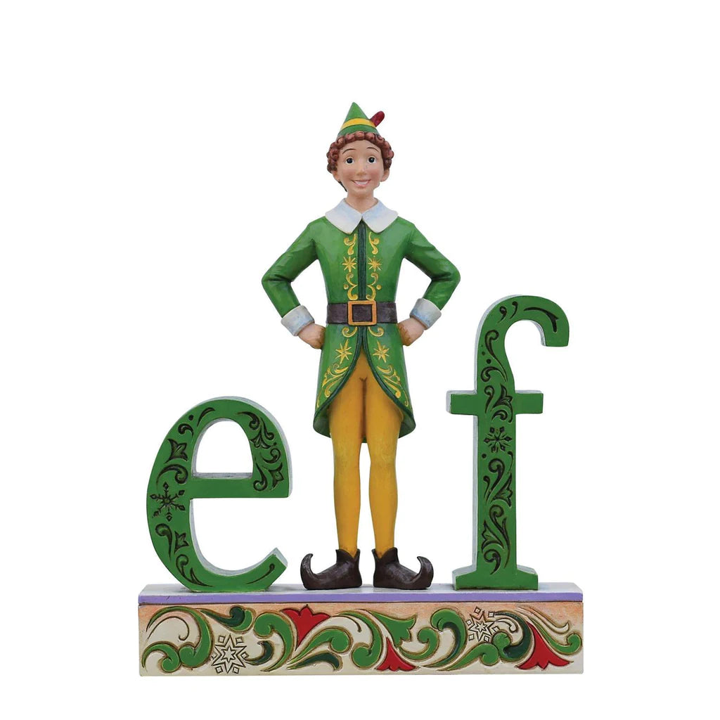 Jim Shore Buddy Elf Letters