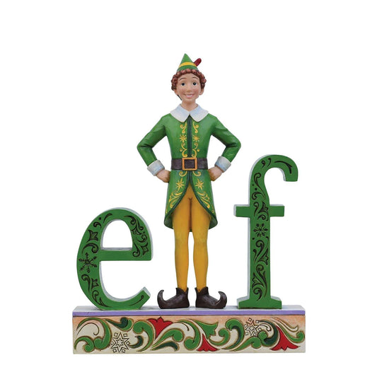 Jim Shore Buddy Elf Letters