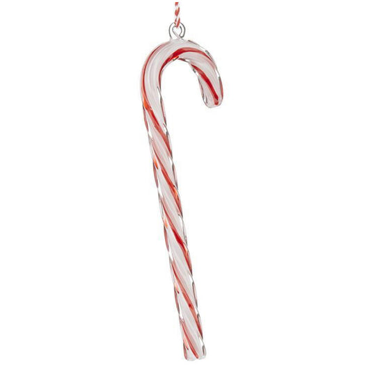 Raz Glass Candy Cane