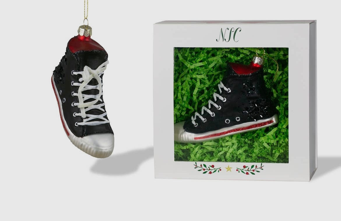 North Star Christmas Black High Top