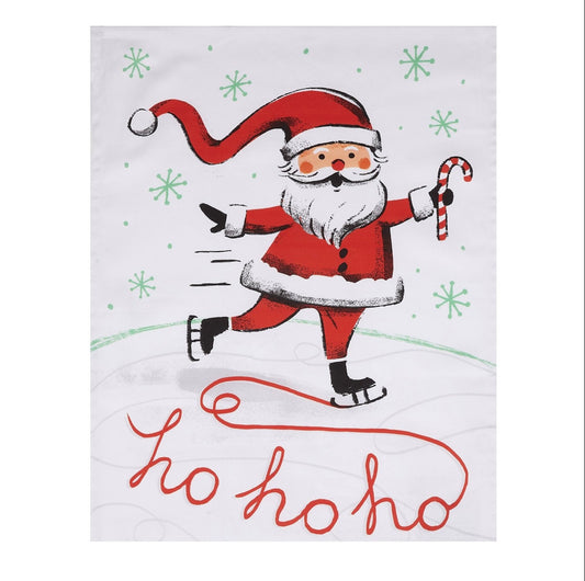 Vintage Santa Tea Towel