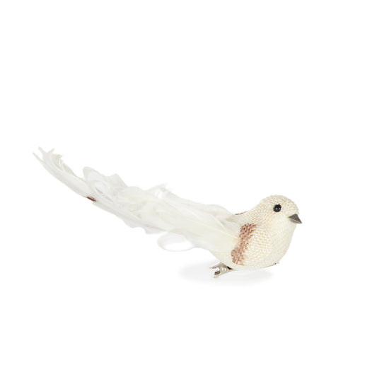 Ivory Bird Clip