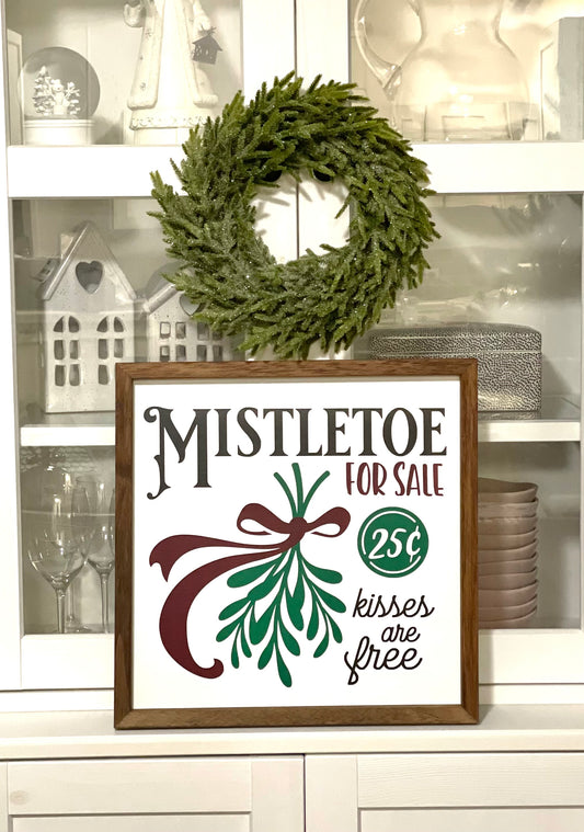 Mistletoe Sign