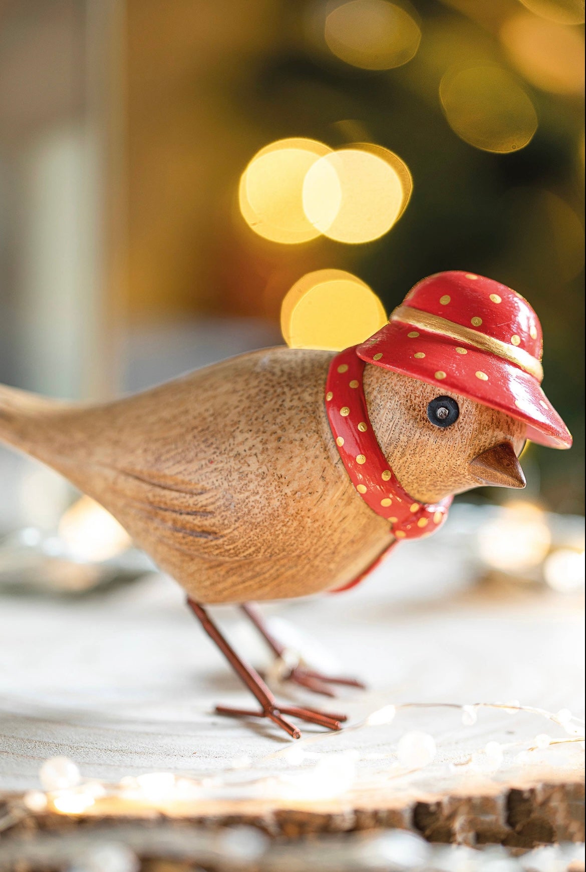 Dcuk Duckensian Christmas Bird with Red Hat