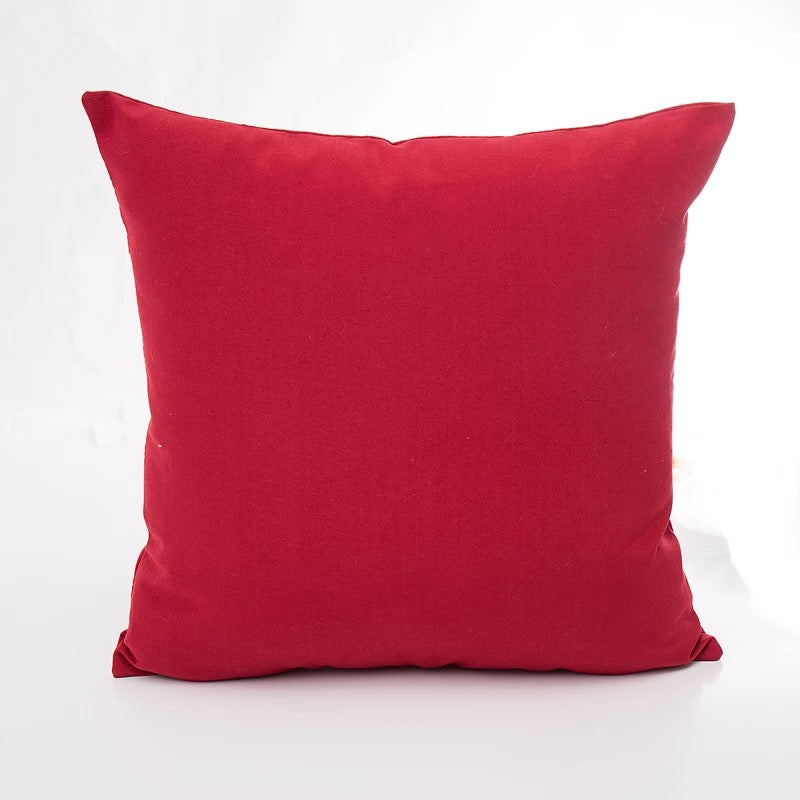 Farmhouse Red Cushion Cover