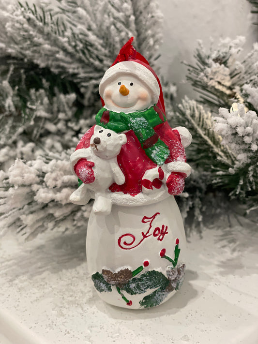 Kurt Adler Joy Snowman Ornament