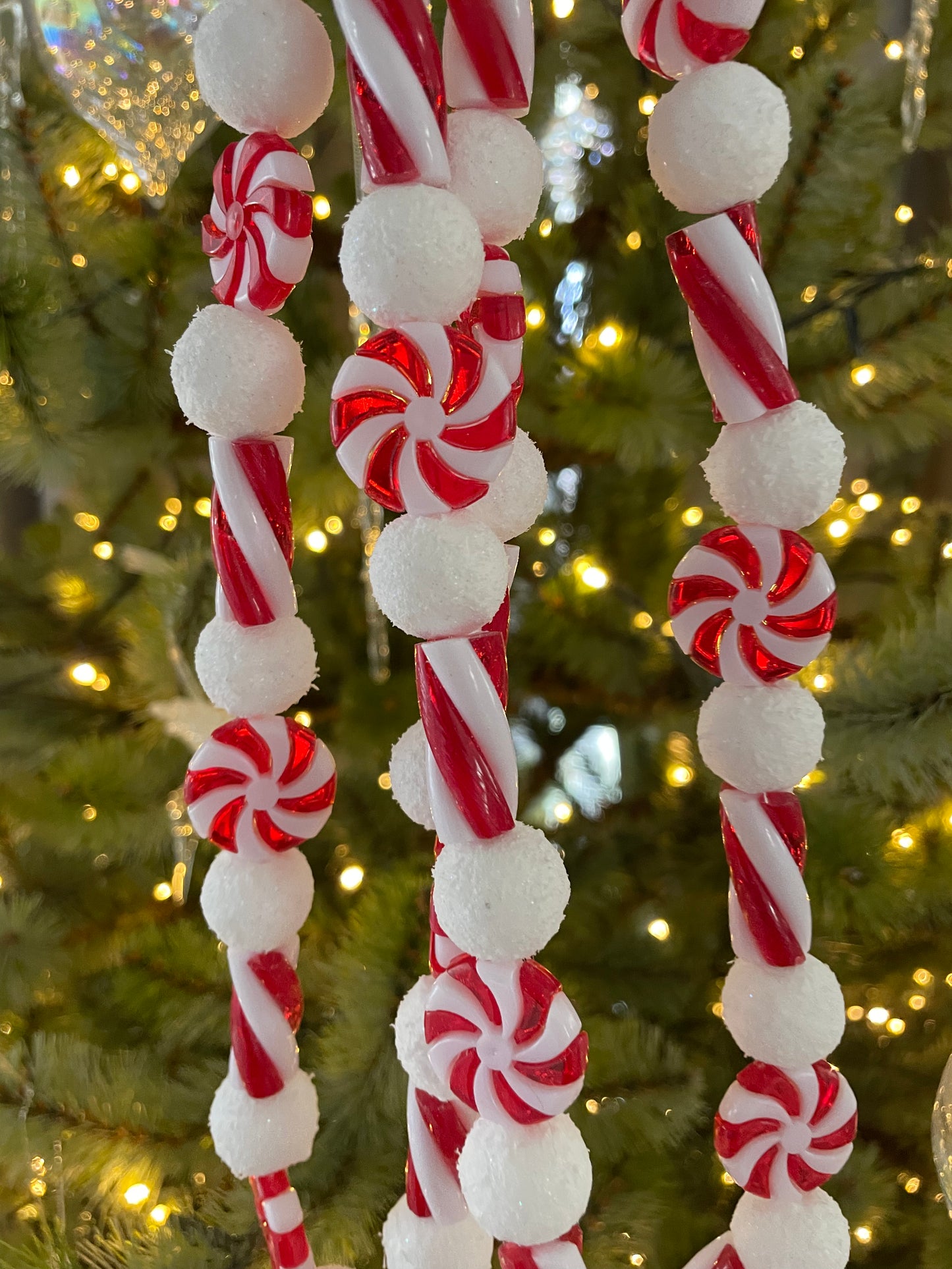 46” Peppermint Candy Garland