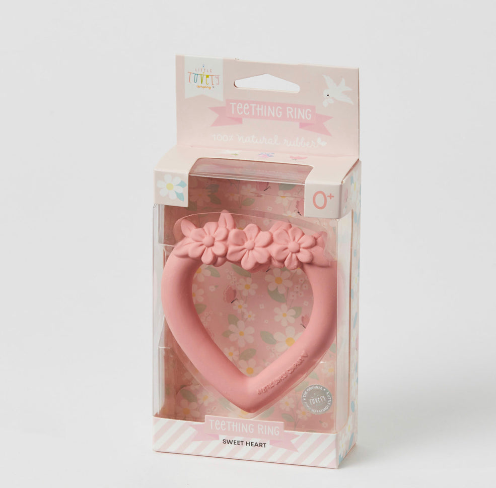 Sweet Heart Teething Ring