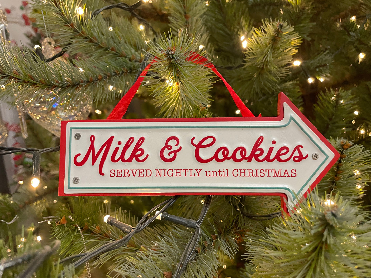 Milk and Cookie Sign