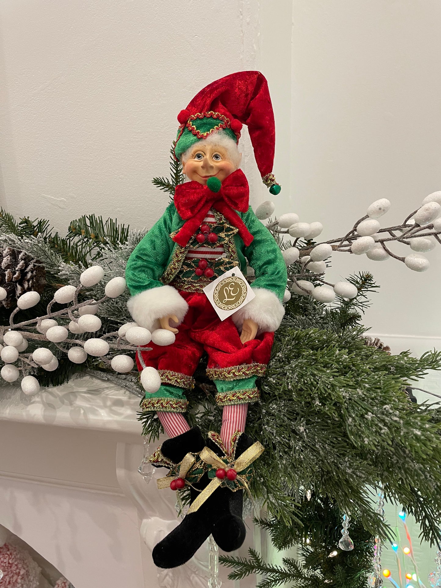 Lucinda Eldin Limited Edition Candy Swirl Elf